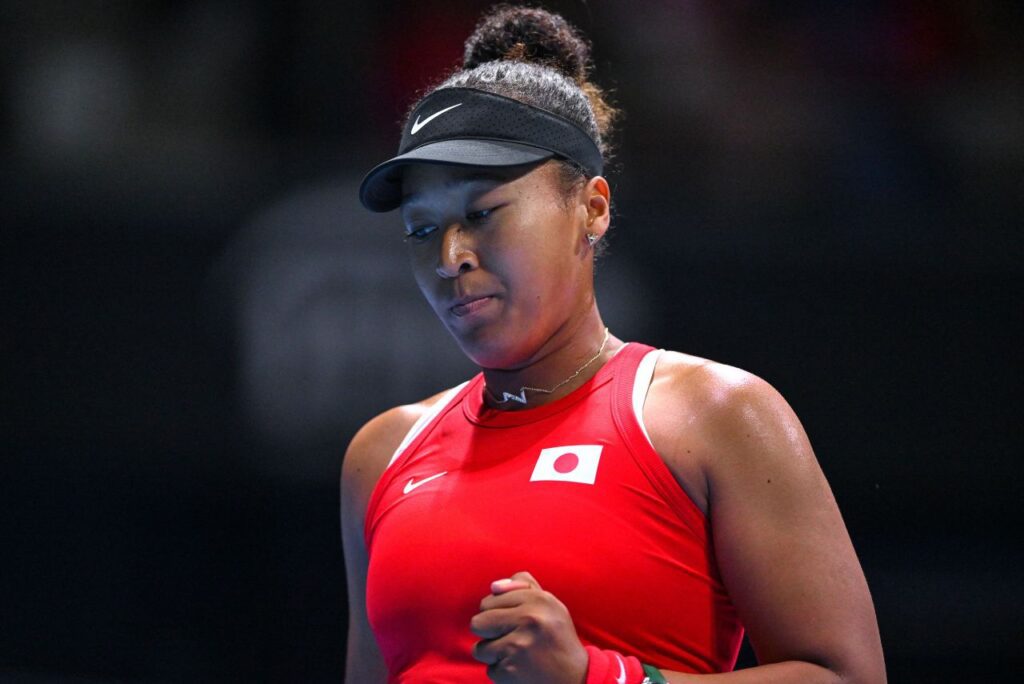 Naomi Osaka foi derrotada pela italiana Martina Trevisan (Foto: Yuichi Yamazaki/AFP)