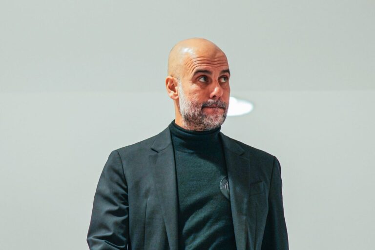 <p>Técnico do Manchester City, Pep Guardiola. Foto: Reprodução/MCFC</p>
