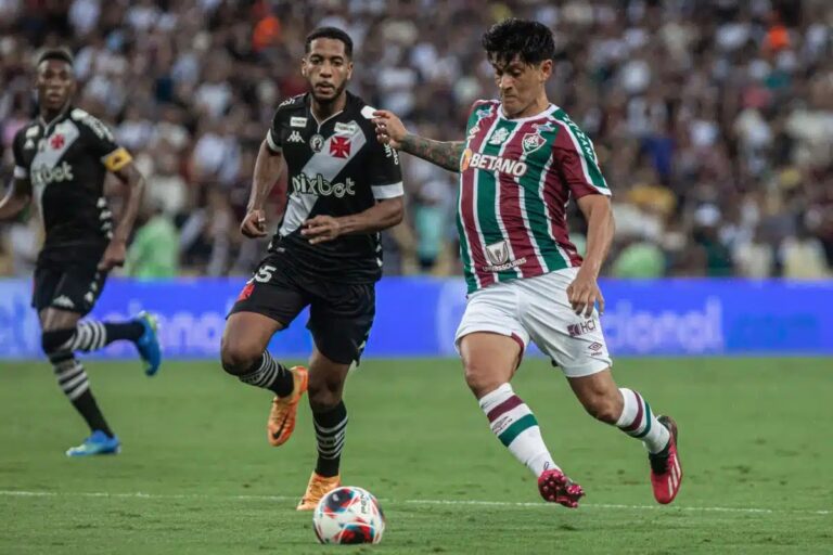 <p>Na abertura da 3ª rodada do Brasileirão, Fluminense x Vasco terá transmissão do Premiere. (Foto: Divulgação/Fluminense)</p>
