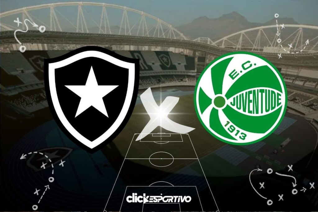 Botafogo x Juventude - Campeonato Brasileiro 2024