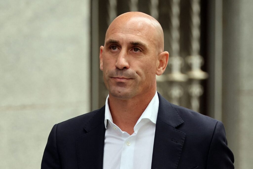 Luis Rubiales, ex-presidente da Federação Espanhola (Foto: Thomas Coex/AFP)