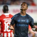 Nathan Fernandes foi o autor do gol da vitória do Grêmio. Foto: Reprodução/X