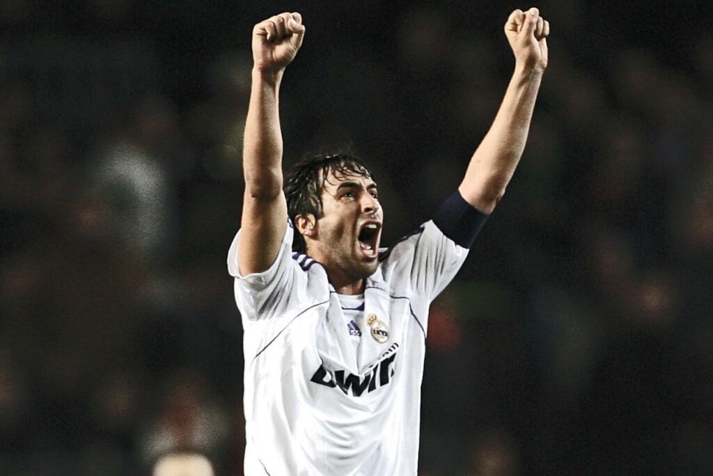 Raúl tem grande história no Real Madrid
