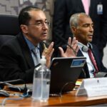 Jorge Kajuru e Romário, presidente e relator da CPI da Manipulação (Foto: Roque de Sá/Ag. Senado)