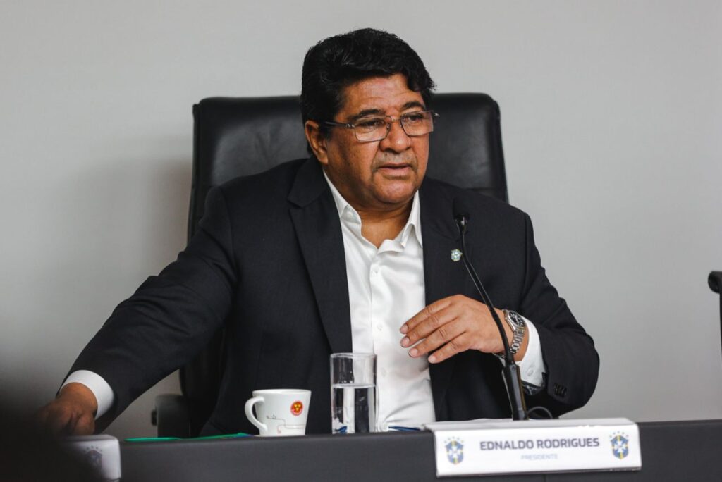 Ednaldo Rodrigues descartou a paralisação do Brasileirão em 2024 (Foto: Divulgação)