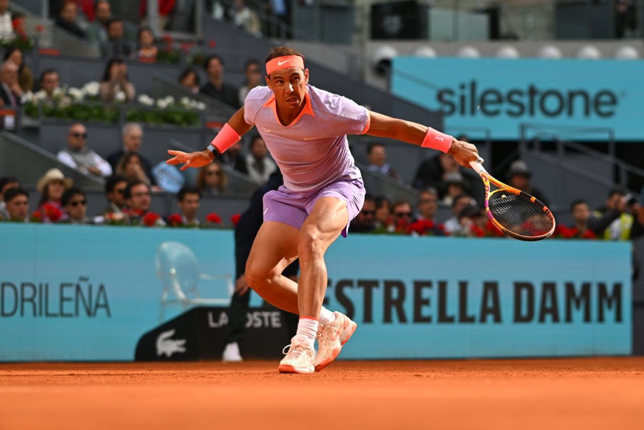 Rafael Nadal venceu Darwin Blanch no Masters 1000 de Madrid (Foto: Reprodução)