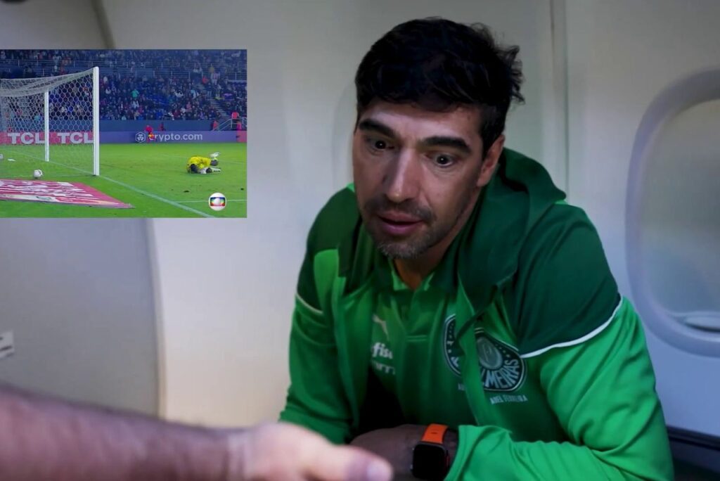 Abel Ferreira reage a gol de Luis Guilherme: “Quando a bola saiu, vi lá dentro”
