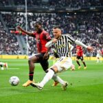 Juventus e Milan ficaram no empate pelo Campeonato Italiano (Foto: Reprodução)