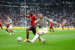 Juventus e Milan ficaram no empate pelo Campeonato Italiano (Foto: Reprodução)