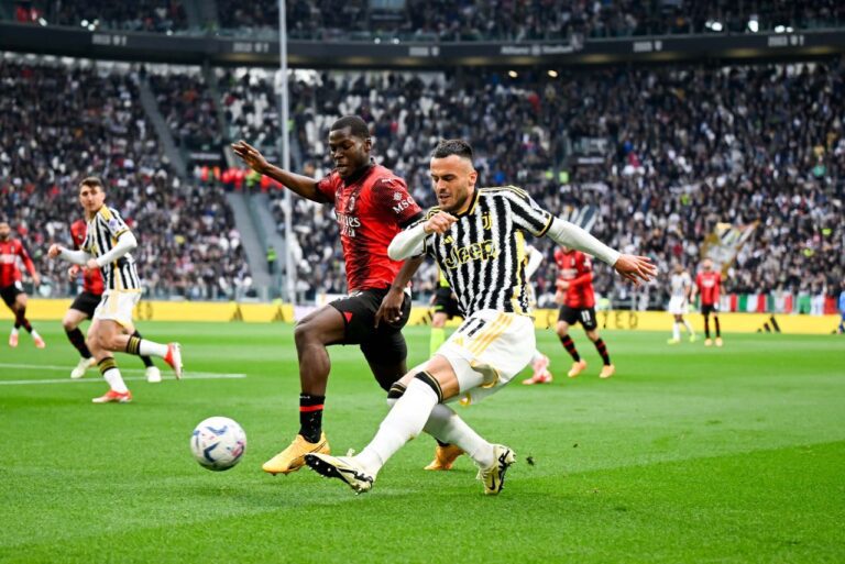 <p>Juventus e Milan ficaram no empate pelo Campeonato Italiano (Foto: Reprodução)</p>
