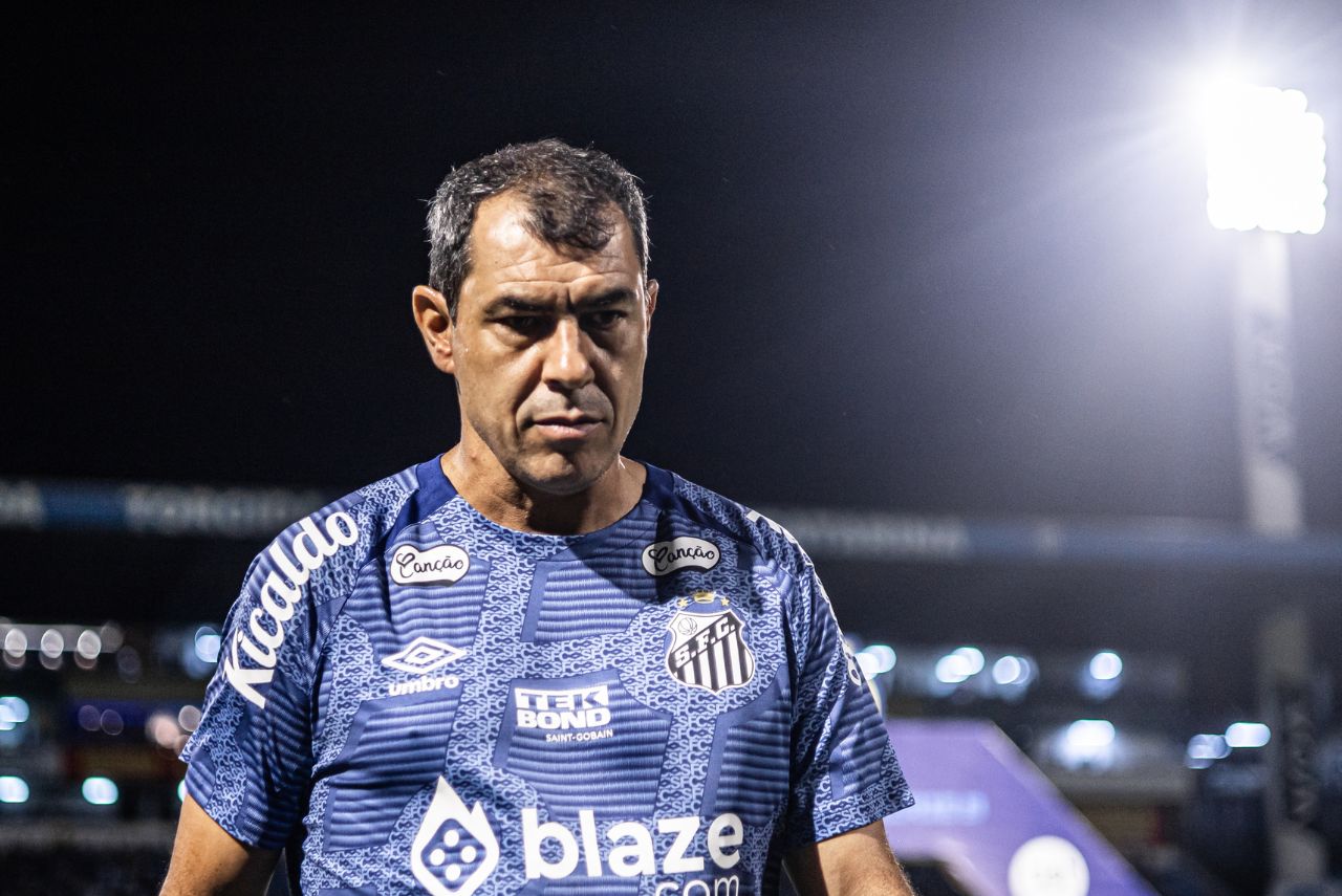 Fábio Carille, treinador do Santos