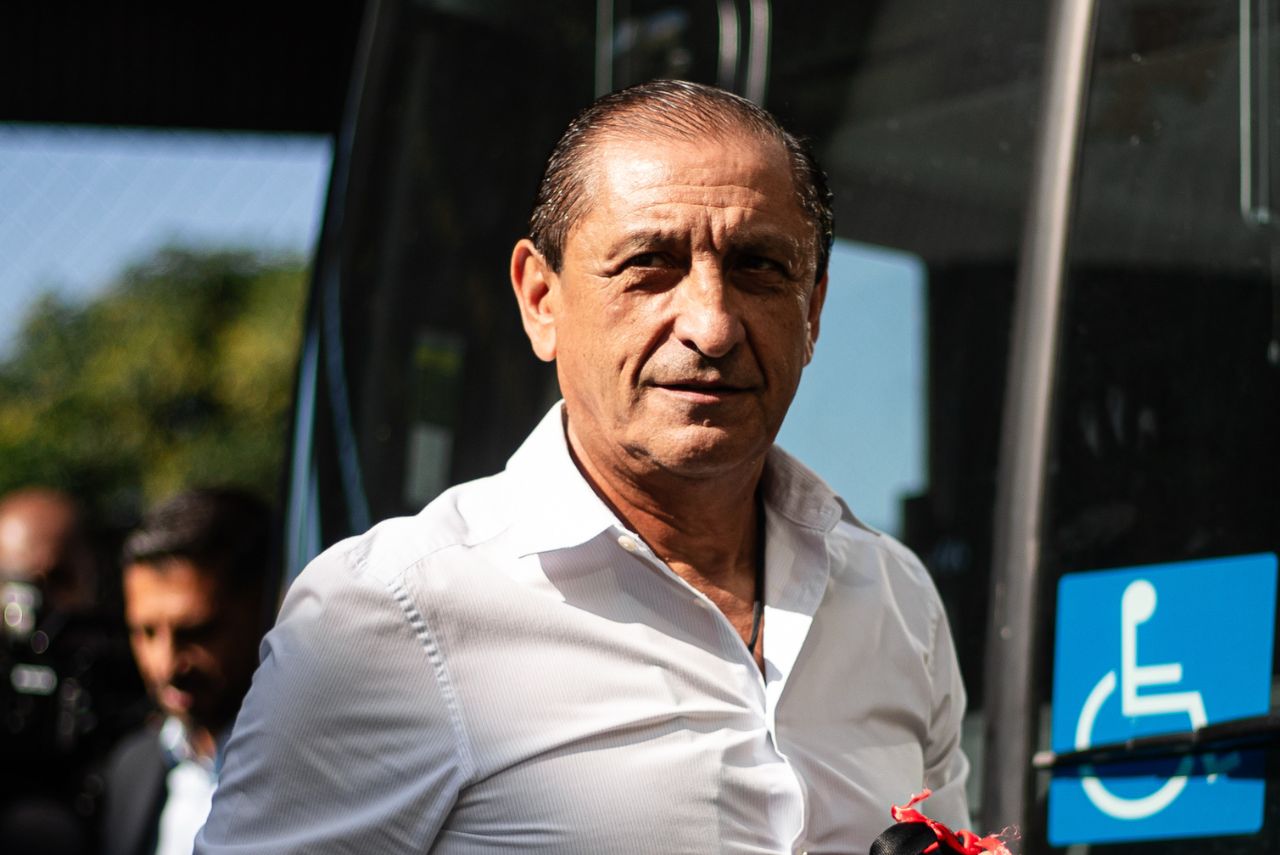 Ramón Díaz antes da derrota do Vasco