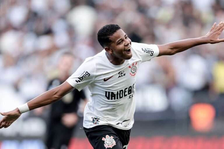 <p>Wesley foi o destaque do Corinthians. Foto: Rodrigo Coca/SCCP</p>
