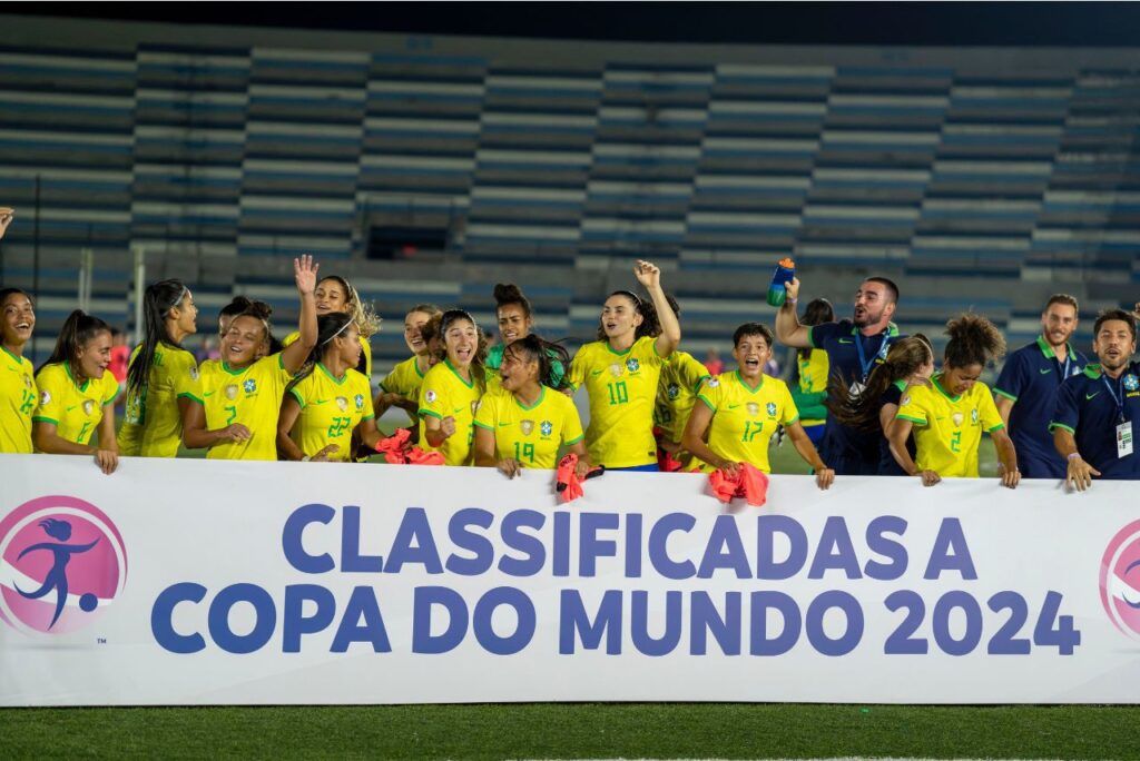 Seleção Brasileira Feminina garante vaga no Mundial Sub-20