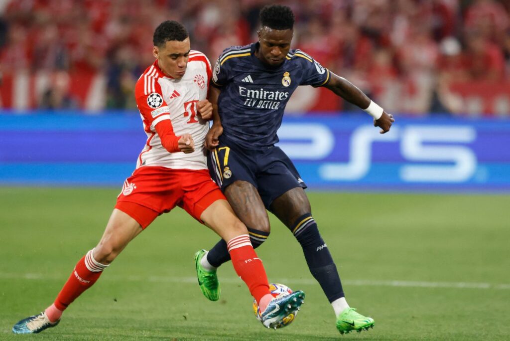 Bayern de Munique e Real Madrid ficaram no empate pela Liga dos Campeões (Foto: Michaela Stache/AFP)