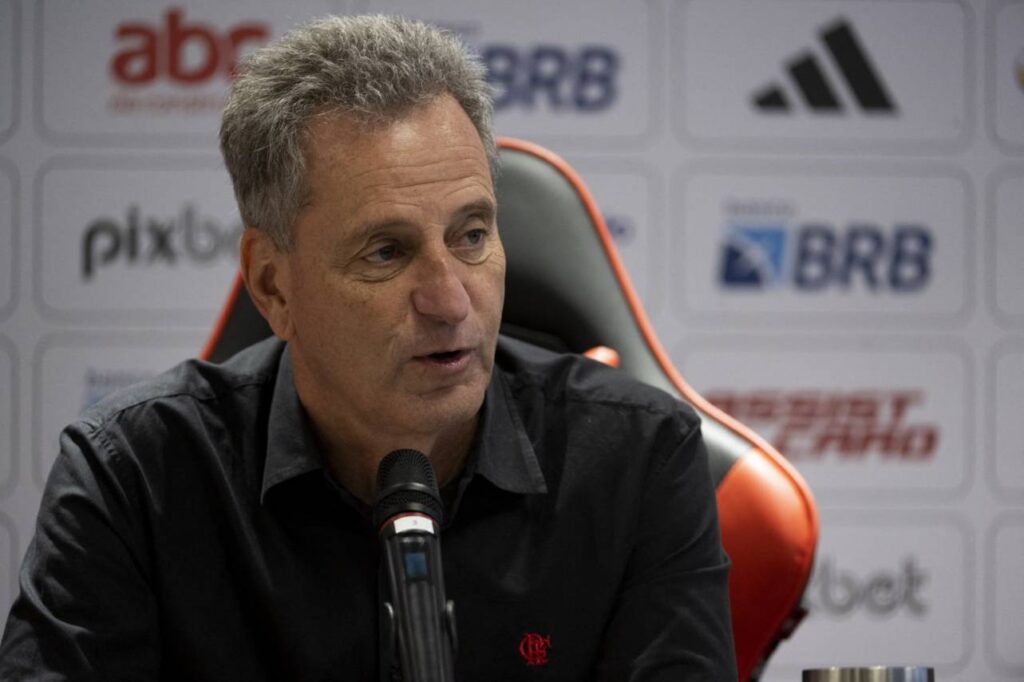 Rodolfo Landim acredita que o modelo pode facilitar a construção do estádio. Foto: MAURO PIMENTEL/AFP