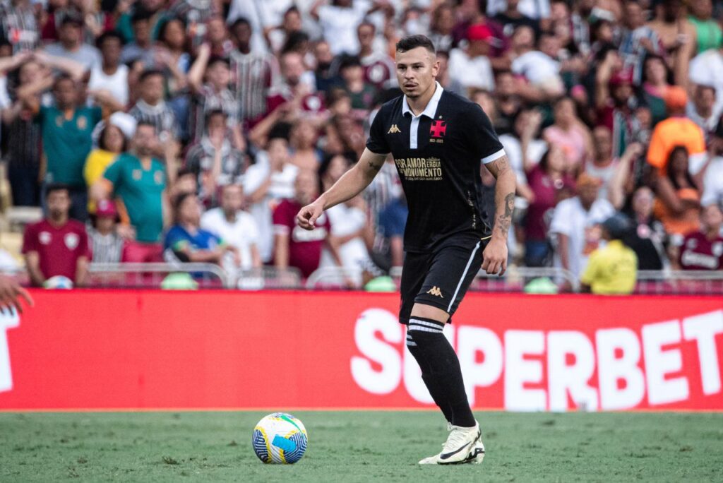 Athletico: Hugo Moura, volante do Vasco (Foto: Leandro Amorim/CRVG)