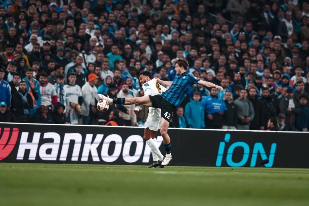 Atalanta e Marseille decidem a vaga na final na próxima semana. Foto: Reprodução/X