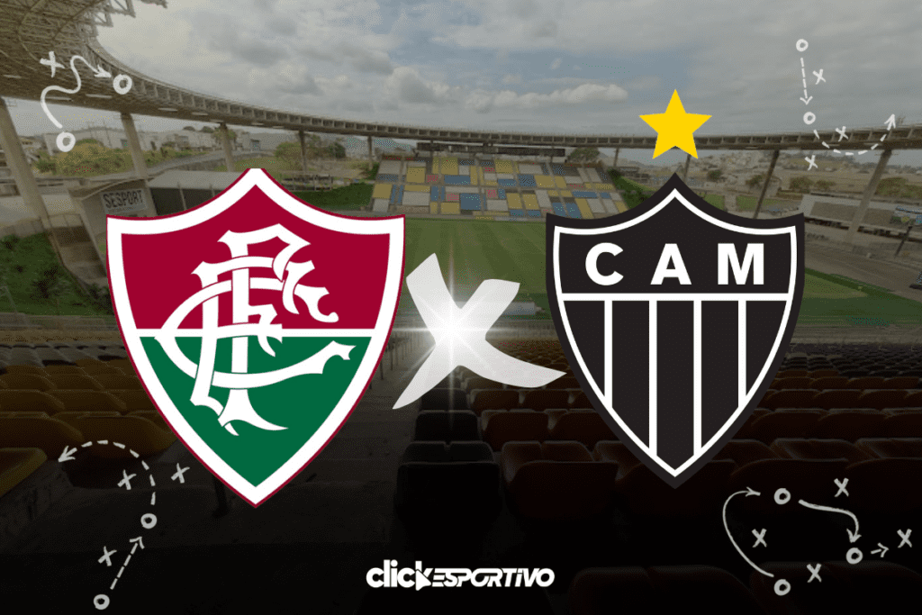 Fluminense X Atlético-MG: onde assistir, horário, escalações e estatísticas