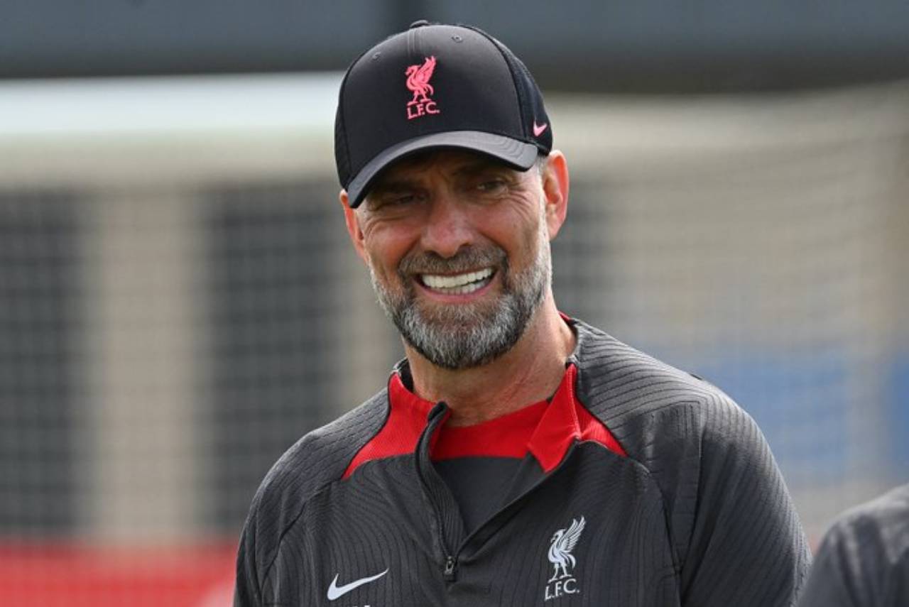 Jürgen Klopp conseguiu cumprir o objetivo de voltar para a Champions com Liverpool. Foto: Reprodução/X
