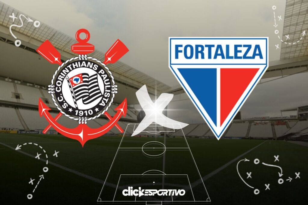 Corinthians x Fortaleza: onde assistir, horário, escalações e estatísticas