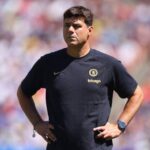 Pochettino tem mais um ano de contato com o Chelsea. Foto: MIKE STOBEGETTY IMAGES NORTH AMERICAGetty Images via AFP