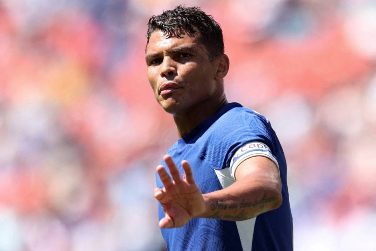 Thiago Silva é dado como certo no Fluminense. Foto: TIM NWACHUKWUGETTY IMAGES NORTH AMERICAGetty Images via AFP