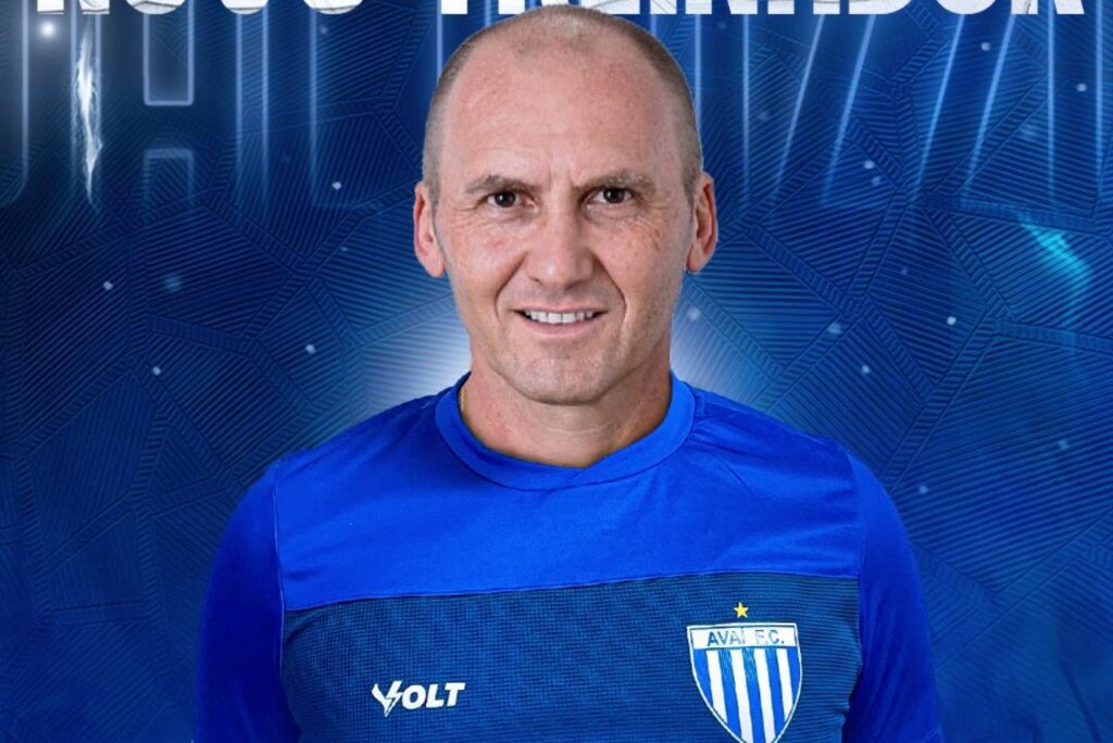 Gilmar Dal Pozzo é o novo técnico do Avaí. Foto: Reprodução/AFC