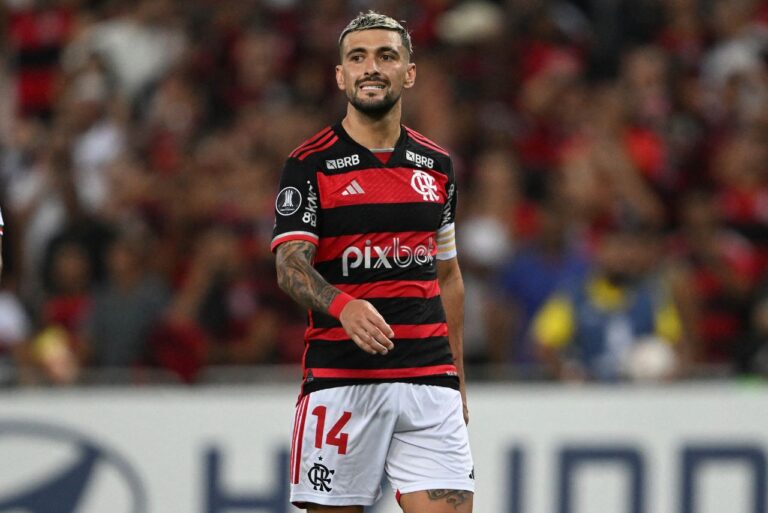 <p>Arrascaeta, meio-campista do Flamengo (Foto: Mauro Pimentel/AFP)</p>
