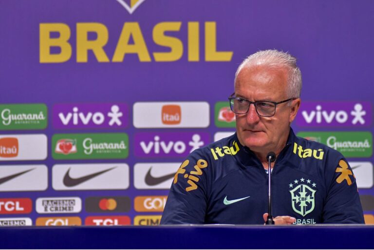 <p>Dorival Júnior, treinador da Seleção Brasileira (Foto: Staff Images/CBF)</p>
