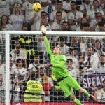 Lunin vive boa fase no Real Madrid