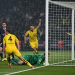 Borussia Dortmund venceu o PSG pela Liga dos Campeões (Foto: Miguel Medina/AFP)