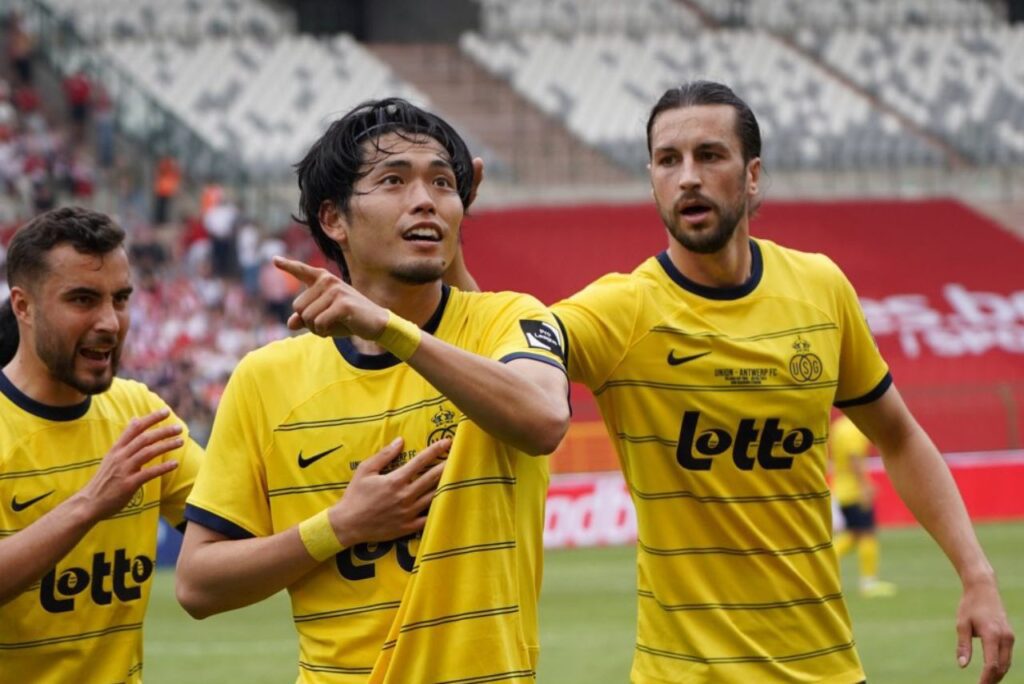 Koki marcou o gol da vitória do Union Saint-Gilloise (Foto: Reprodução)