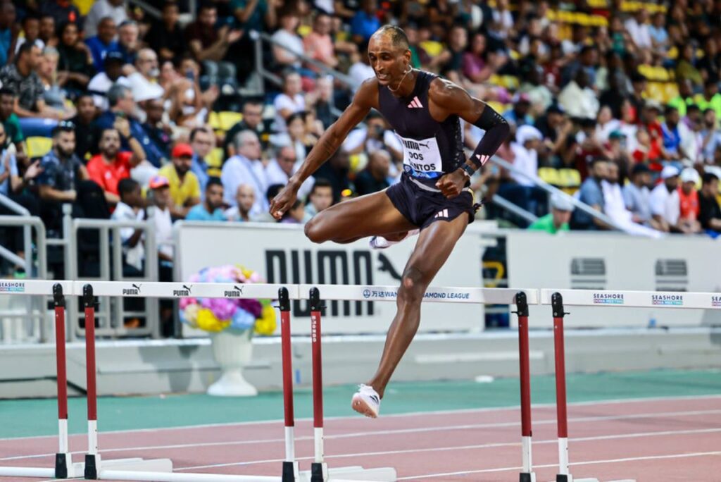Alison do Santos pode brigar por medalha nas olimpíadas. Foto: Chiara Montesano/ Diamond League