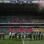 Atlético-MG realizou treino solidário na Arena MRV (Foto: Pedro Souza/CAM)