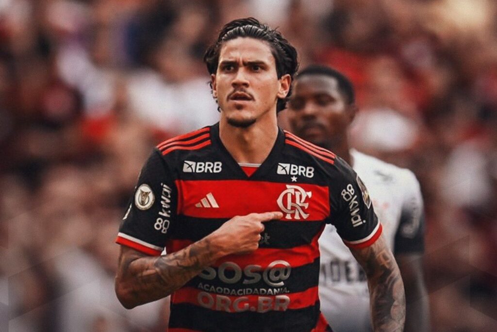 Flamengo venceu o Corinthians pelo Campeonato Brasileiro (Foto: Reprodução)