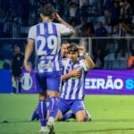 Avaí venceu o Coritiba pela Série B (Foto: Reprodução)