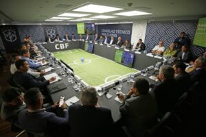 Conselho Técnico Extraordinário acontece na sede da CBF no dia 27 de maio. Foto: Rafael Ribeiro / CBF