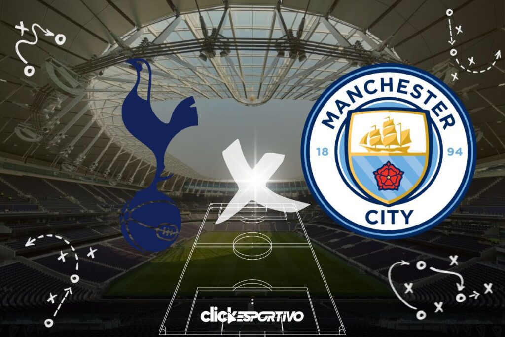 Tottenham x Manchester City: onde assistir, horário, escalações e estatísticas