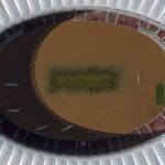 Gramado do Beira-Rio ficou completamente alagado na semana passada. Foto: ANSELMO CUNHA/AFP