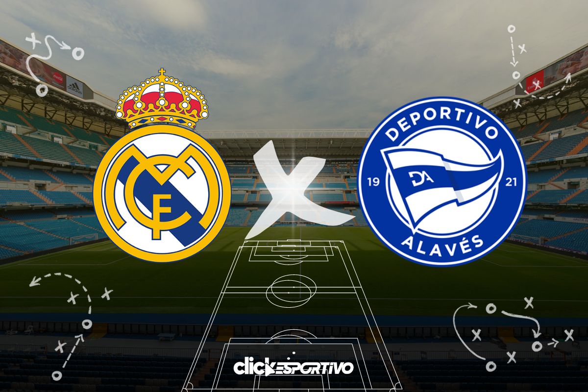 Real Madrid x Alavés: onde assistir ao vivo, horário, escalações e estatísticas