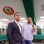 Presidente do Sevilla em visita ao Palmeiras