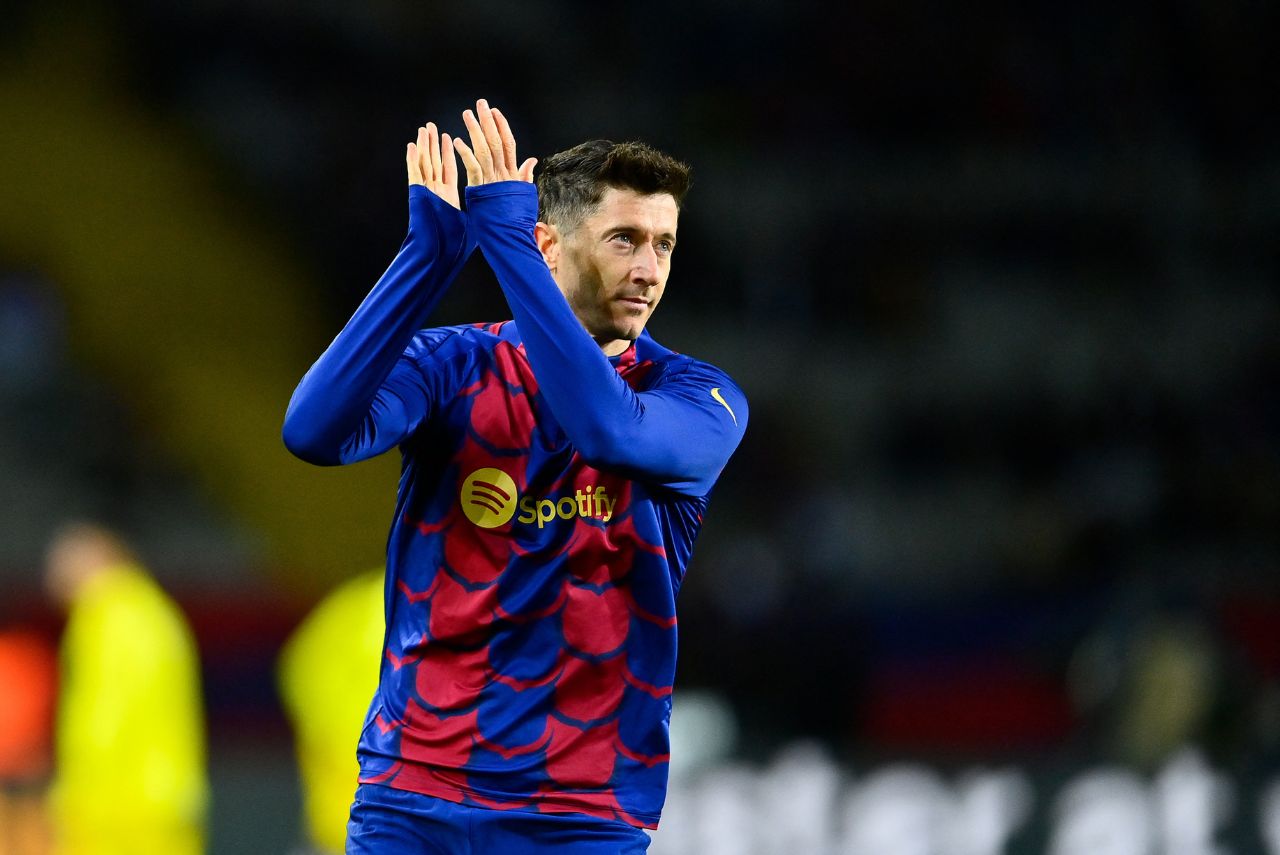 Lewandowski, atacante do Barcelona
