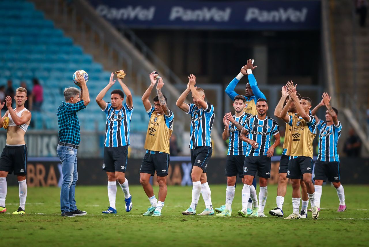 Jogadores do Grêmio