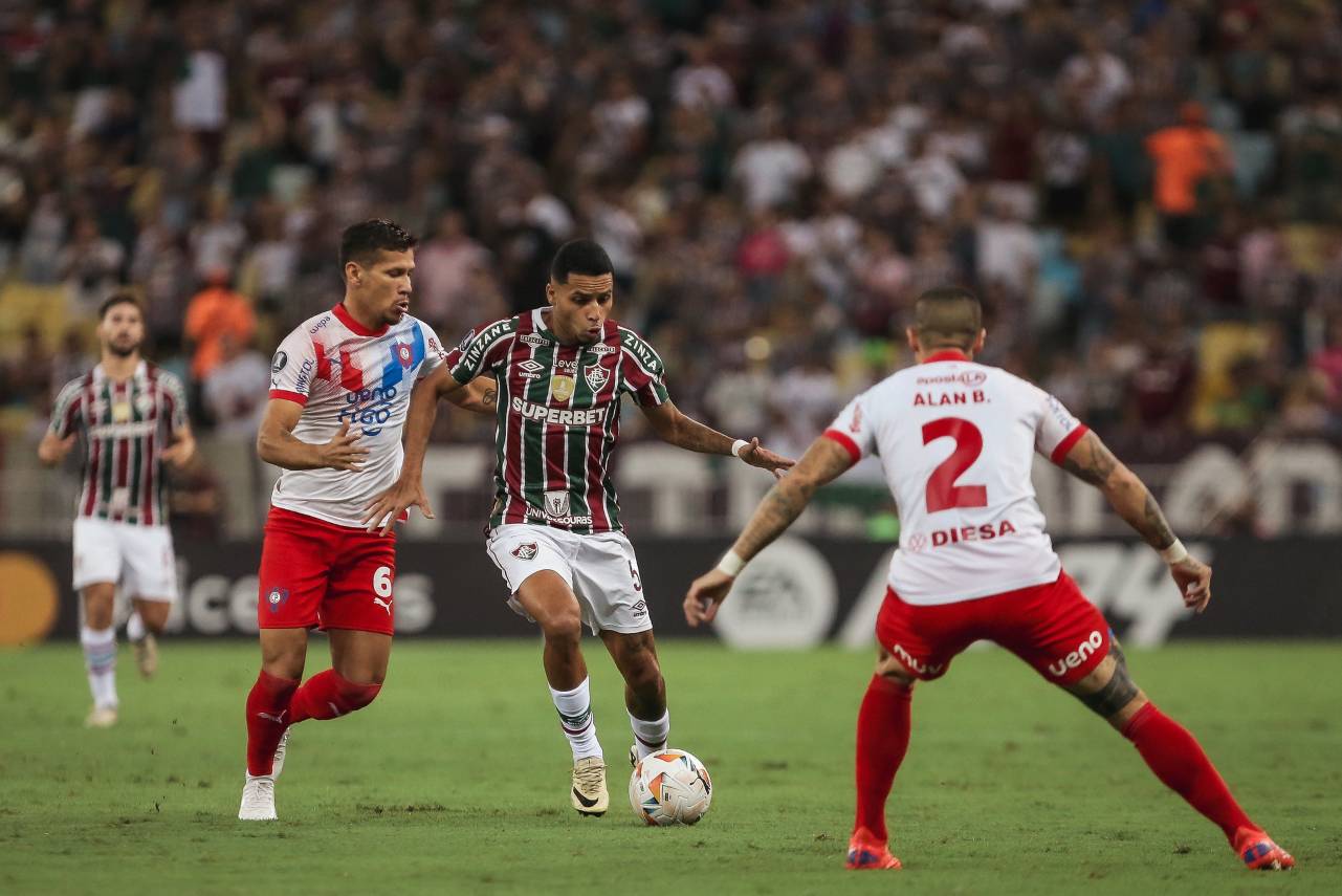 O Fluminense avança para a próxima fase em primeiro lugar do grupo. Foto: Lucas Merçon/ Fluminense