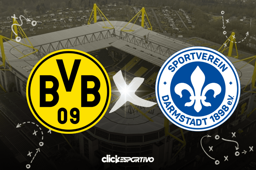 Dortmund x Darmstadt: onde assistir, horário, escalações e estatísticas