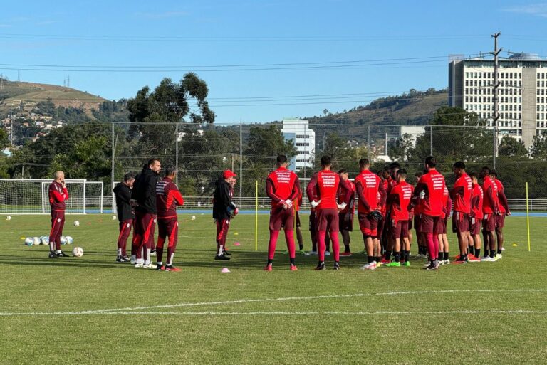 <p>Internacional treinou no Complexo Esportivo da PUC nesta sexta-feira (17) (Foto: Divulgação/Inter)</p>