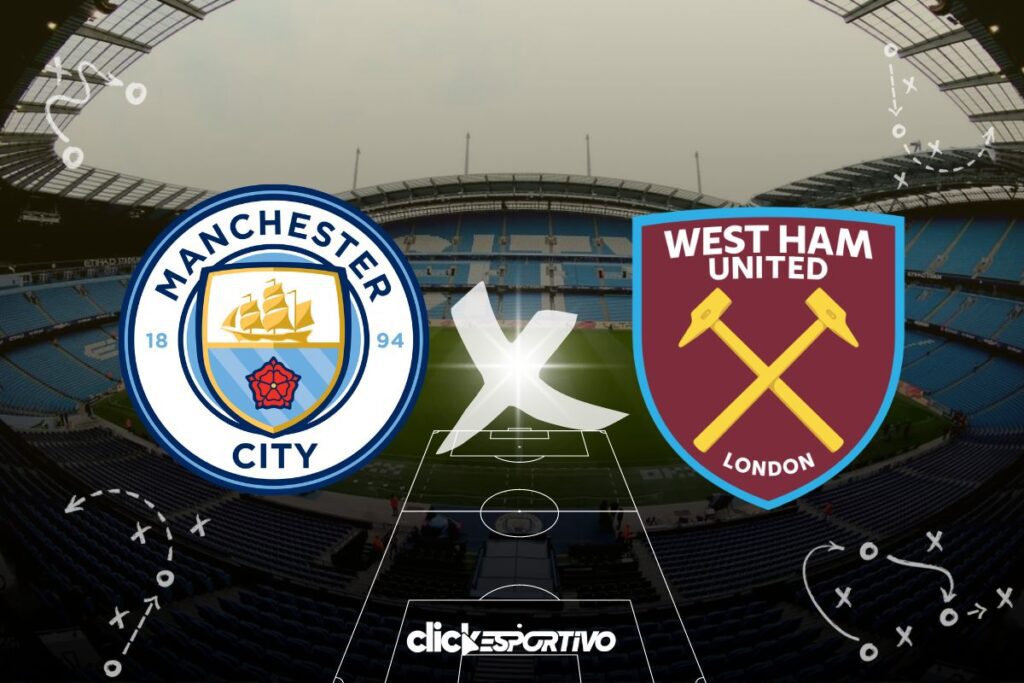 Man City x West Ham: onde assistir ao vivo, horário, escalações e estatísticas