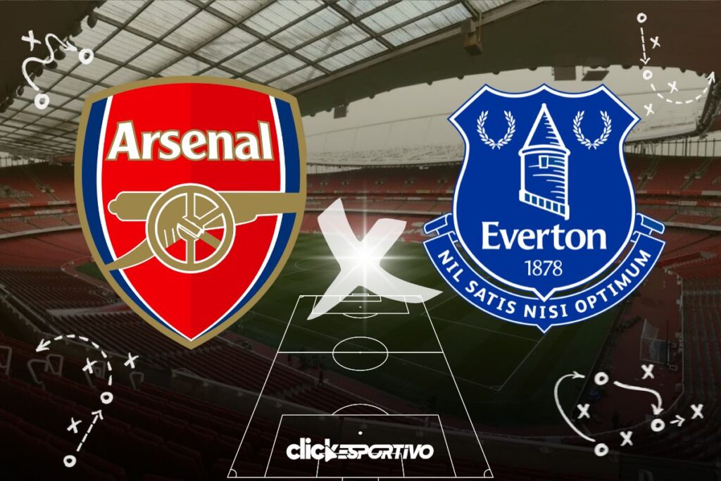 Arsenal x Everton: onde assistir, horário, escalações e estatísticas