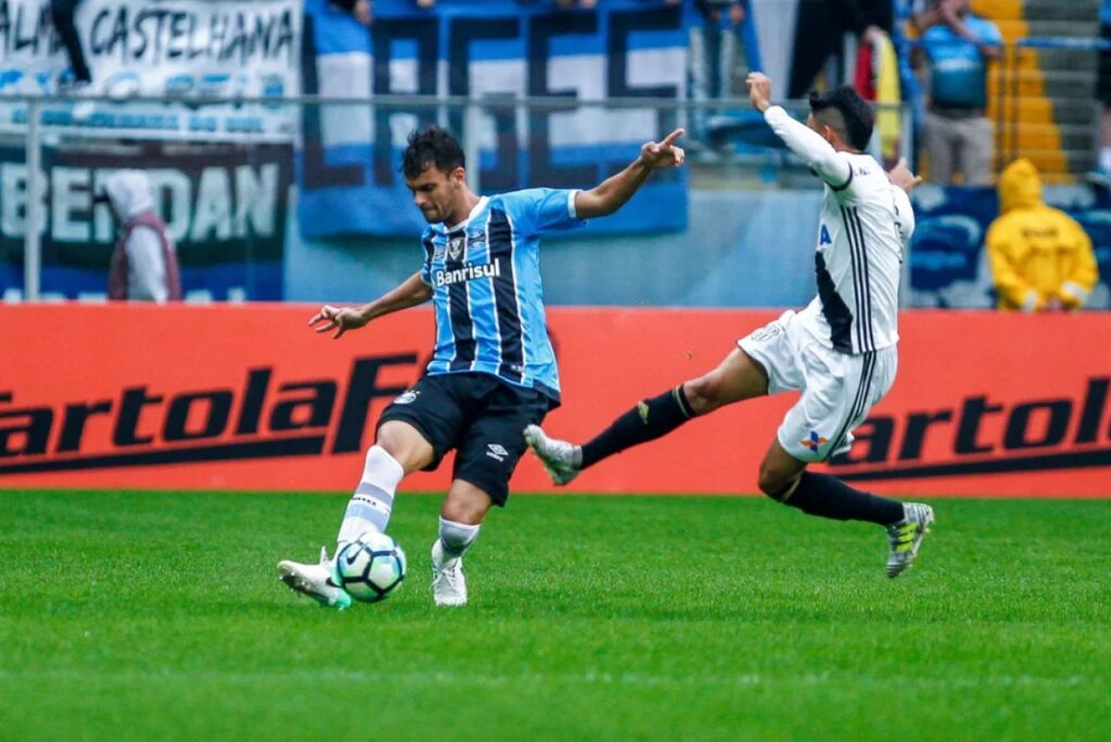 Zagueiro Rafael Thyere, quando defendeu o Grêmio